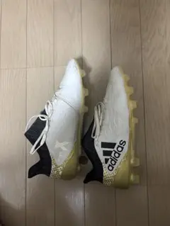 adidas X シューズ ホワイト/ブラック/ゴールド
