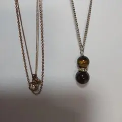 タイガーアイネックレス 、ネックレス
