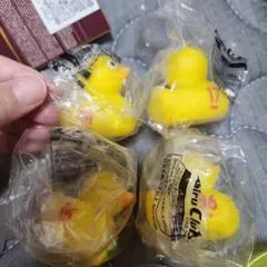 ジェフ千葉 アヒルフィギュア 4個セット