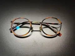 ヴィンテージ風 ラウンド メガネ