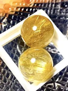 大玉ゴールドルチルセット2個♡♡