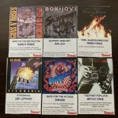 80年代ハードロック洋楽　切り抜き