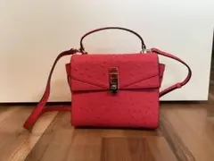 【希少】ヘンリベンデル　オーストリッチ ハンドバッグ