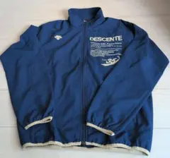 DESCENTE トラックジャケット　ネイビーMサイズ