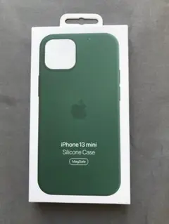 純正 iPhone 13 mini シリコーンケース・クローバー 未開封