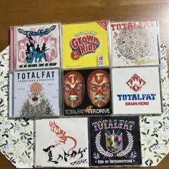 【夏休み限定お値下げ】TOTALFAT アルバム　7枚まとめ売り　おまけ付き