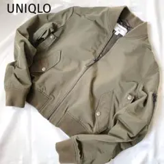 ユニクロ×カリーヌロワドフェルド ブルゾン ボタニカル柄 カーキ L