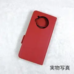 ☘️ AQUOS R7 手帳型ケース　赤 ☘️