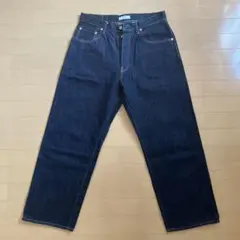 HATSKI ハツキwide Tarperd Denim one wash 2
