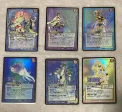 【未使用】サガフロンティア　トレーディングカード　レア6枚セット