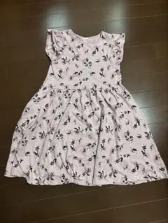 GU 花柄 ノースリーブワンピース 140