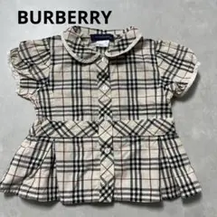 BURBERRY チェック柄シャツ 18M