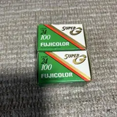【未開封】2個 フジカラー100 SUPER G 24枚撮 期限切れ
