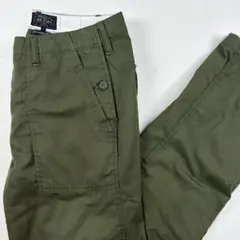 b1299【BEAMS+】ベイカーパンツ　ファティーグパンツ　カーキ　ミリタリー