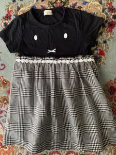 miffy &trois lapin 半袖ワンピース 100