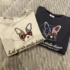 ブリーゼ　犬柄Ｔシャツセット