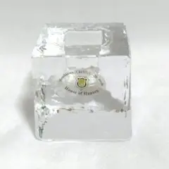 House of Hansen クリスタルキューブ ガラスブロック マウスブロー
