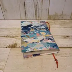 海の生き物② 文庫本サイズ ブックカバー ハンドメイド