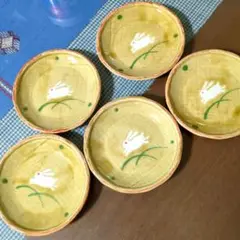 ぴょんうさぎ小皿、醤油皿♡５客