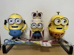 ミニオン ポップコーンバケツ フィギュアセット 3体 USJ Minons