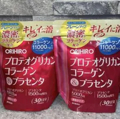 オリヒロ プロテオグリカンコラーゲン＆プラセンタ 180g 2袋