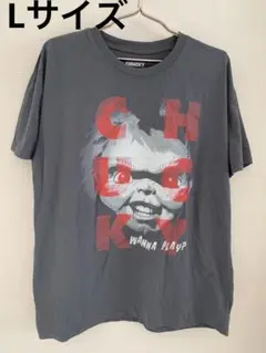 未使用訳あり　CHUCKY チャッキー チャイルドプレイ メンズ　Tシャツ　L