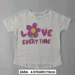 【ザラ】半袖Tシャツ/110cm