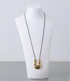UNITED ARROWS オーガニック U シェイプ ネックレス