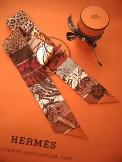 HERMES ツイリー Jungle Love Rainbow