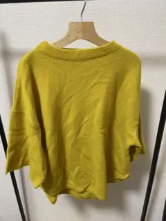 美品　プリット　ニット　プルオーバー