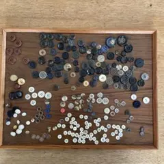 ボタンセット 約100個 色とサイズ多様