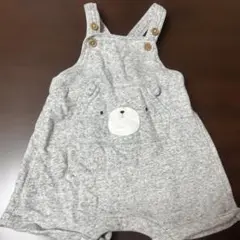H&M グレー ロンパース 68cm