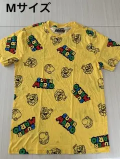 未使用　スーパマリオ　Tシャツ　メンズ　半袖Tシャツ　Mサイズ