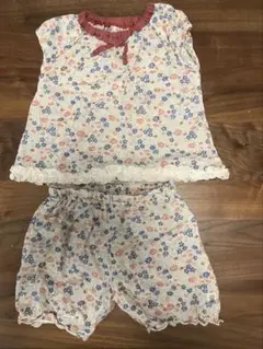 ズッパディズッカ　花柄　セットアップ　80センチ　夏服
