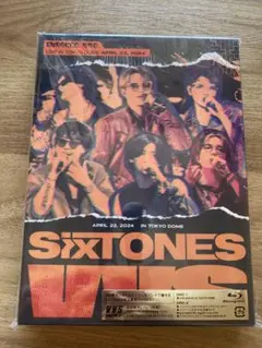 SIXTONES WS LIVE IN TOKYO DOME初回限定盤