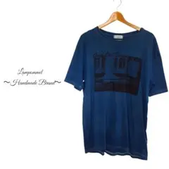 在庫処分価格 8/31迄 Lampommel 藍染 Tシャツ K-03