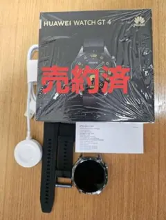 【超美品】HUAWEI WATCH GT 4 ゴルフナビ バンド未使用