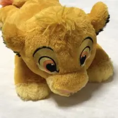 ディズニー　ライオンキング　シンバ　ぬいぐるみ　プライズ