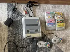 スーパーファミコン　本体　ソフト　セット　動作確認済み