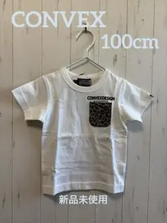 【新品未使用】CONVEXDESIGN レオパード柄Tシャツ 100cm