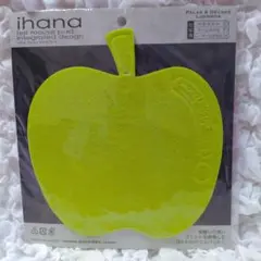 ihana フェルトマウスパッド 蛍光グリーン 日本製