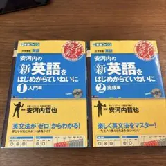 安河内の新英語をはじめからていねいに①②セット