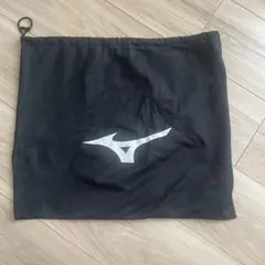 Mizuno スパイクケース グラブケース　ブラック 約40cm x 35cm