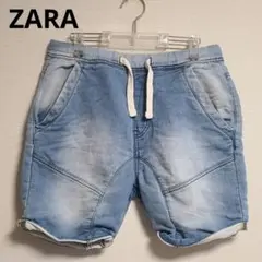 ZARA MEN ソフトデニム ショートパンツ ショーツ ハーフパンツ M