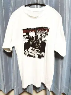 未着用レアBon Jovi ボンジョヴィ クロス・ロード Tシャツ Mサイズ 白
