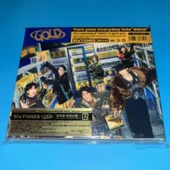 SixTONES GOLD 通常盤（初回仕様）