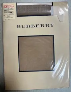 【新品未開封】BURBERRY ブラウン ストッキング　22-24cm