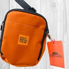 クリフメイヤー ミニショルダーバッグ 縦型　オレンジ