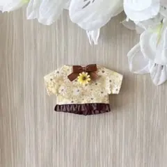 ［l34 ］10センチ ぬい服 ひまわり