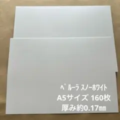 ペルーラ スノーホワイト A5サイズ 160枚